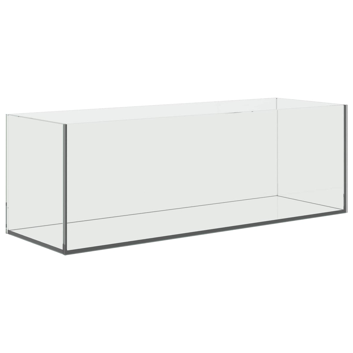 Vidaxx aquarium avec rangement transparent 60 x 20 x 20 cm verre