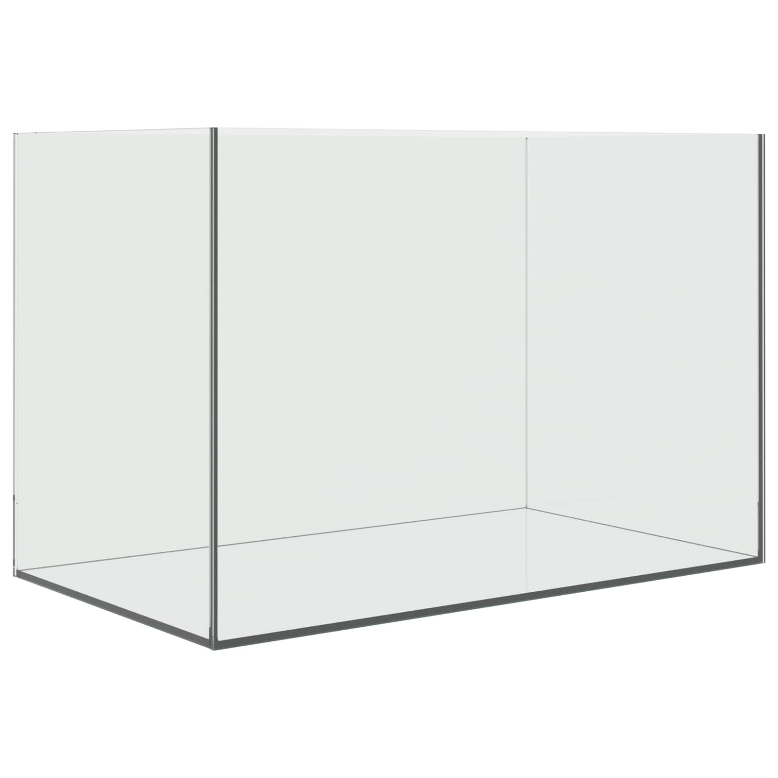 Vidaxx aquarium avec rangement transparent 60 x 35 x 40 cm verre