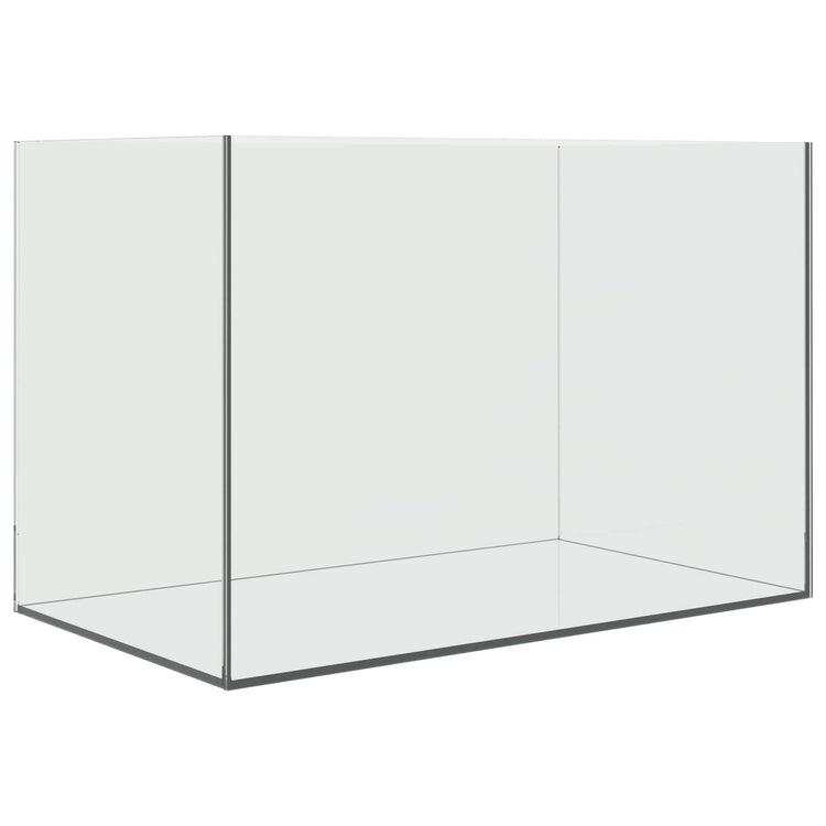 Vidaxx aquarium avec rangement transparent 60 x 35 x 40 cm verre
