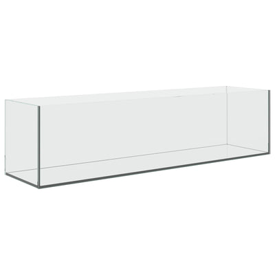 Vidaxx aquarium avec rangement transparent 80 x 20 x 20 cm verre