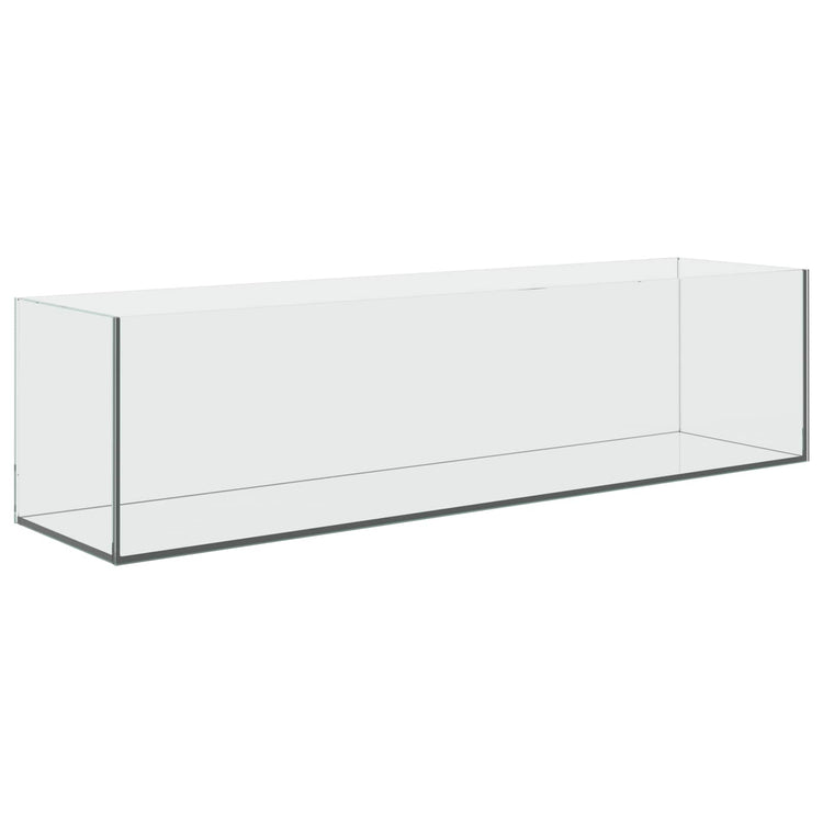Vidaxx aquarium avec rangement transparent 80 x 20 x 20 cm verre