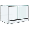 Vidaxx terrarium avec rangement transparent 60 x 40 x 40 cm verre