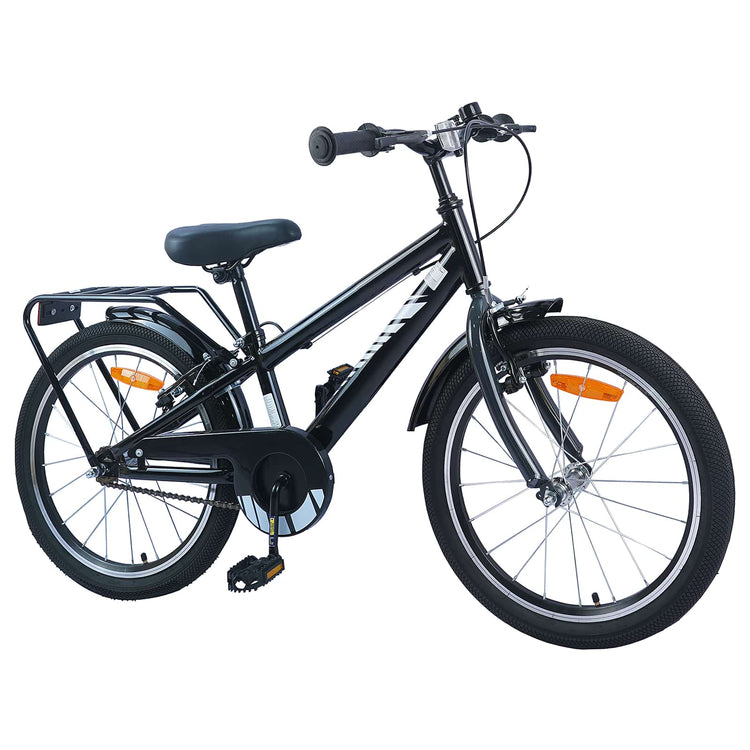 VidaXL vélo pour enfants 20 pouces pour 6-11 ans noir