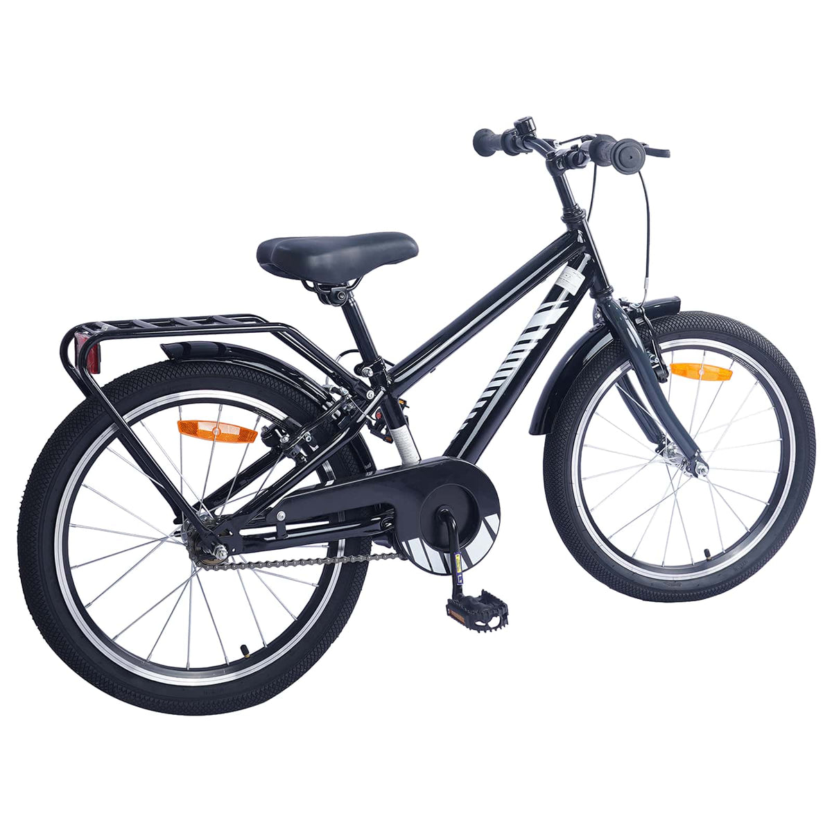 VidaXL vélo pour enfants 20 pouces pour 6-11 ans noir