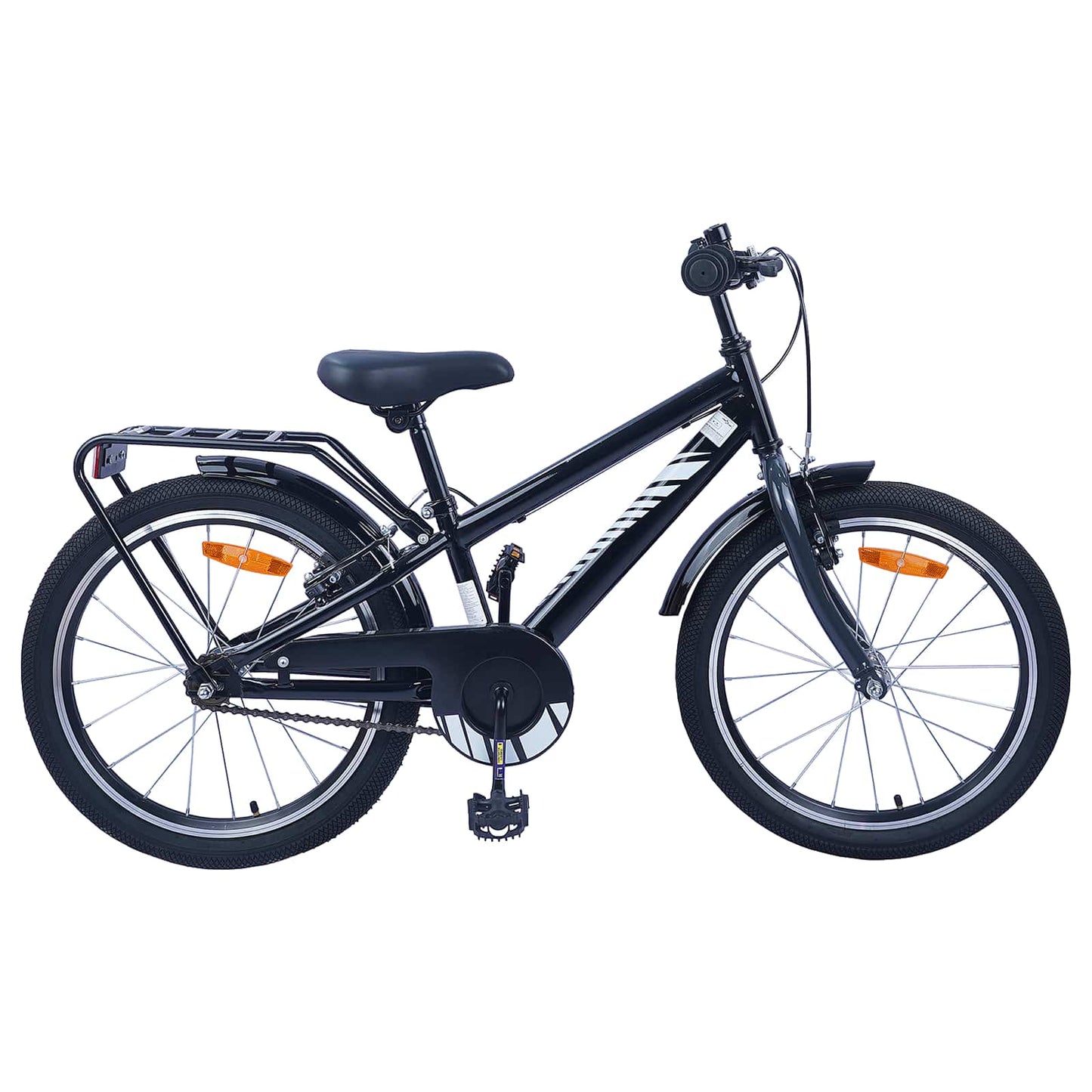 VidaXL vélo pour enfants 20 pouces pour 6-11 ans noir
