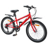 VidaXL vélo pour enfants 24 pouces 6 vitesses pour 8-12 ans rouge