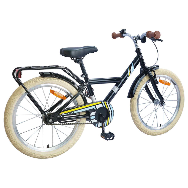VidaXL vélo pour enfants 20 pouces pour 6-11 ans noir