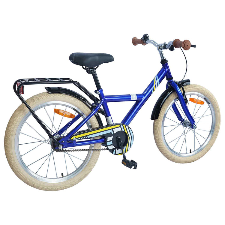 VidaXL vélo pour enfants 20 pouces pour 6-11 ans, bleu foncé