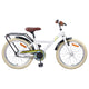 VidaXL vélo enfant 24 pouces pour 8-12 ans blanc