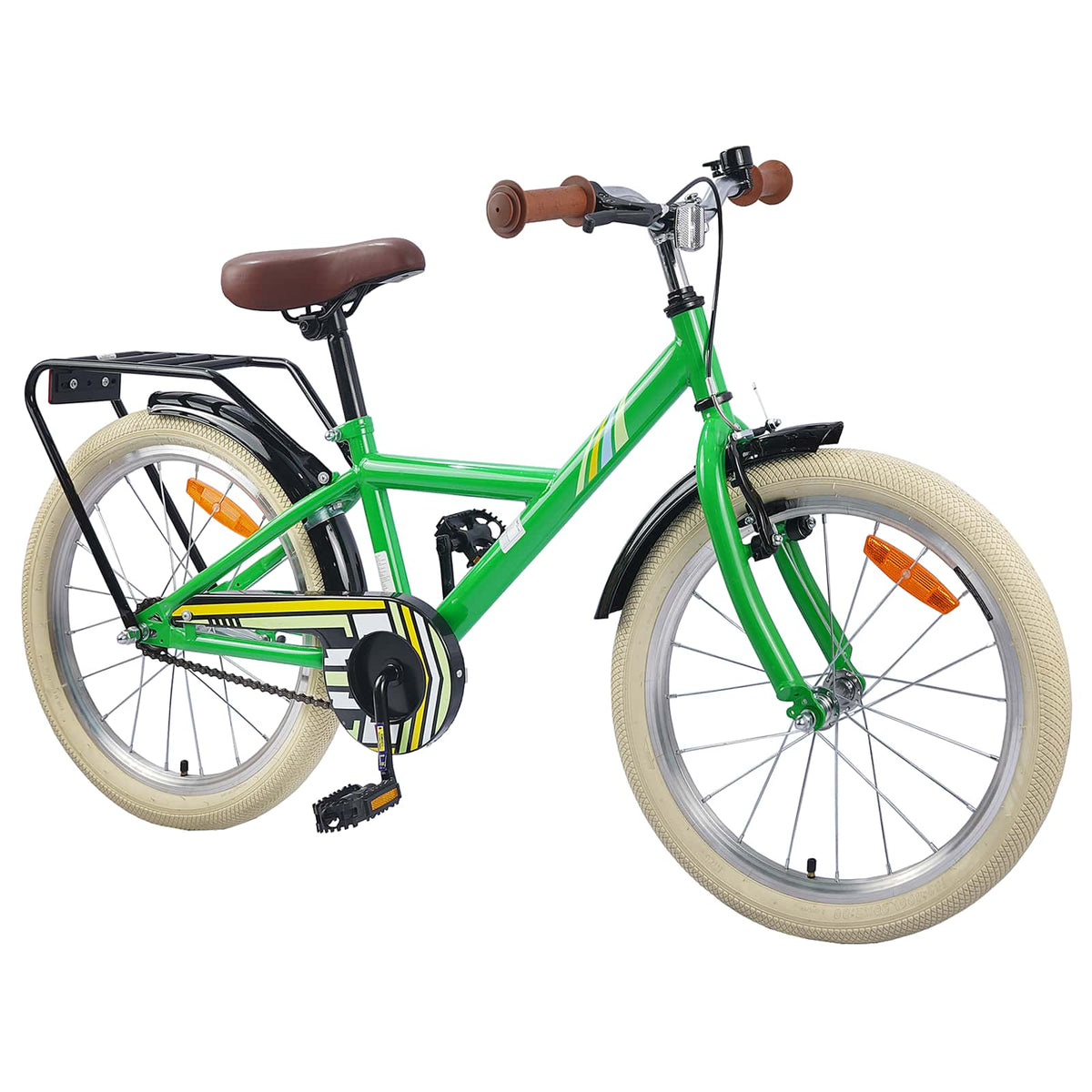 VidaXL vélo pour enfants 24 pouces pour 8-12 ans vert
