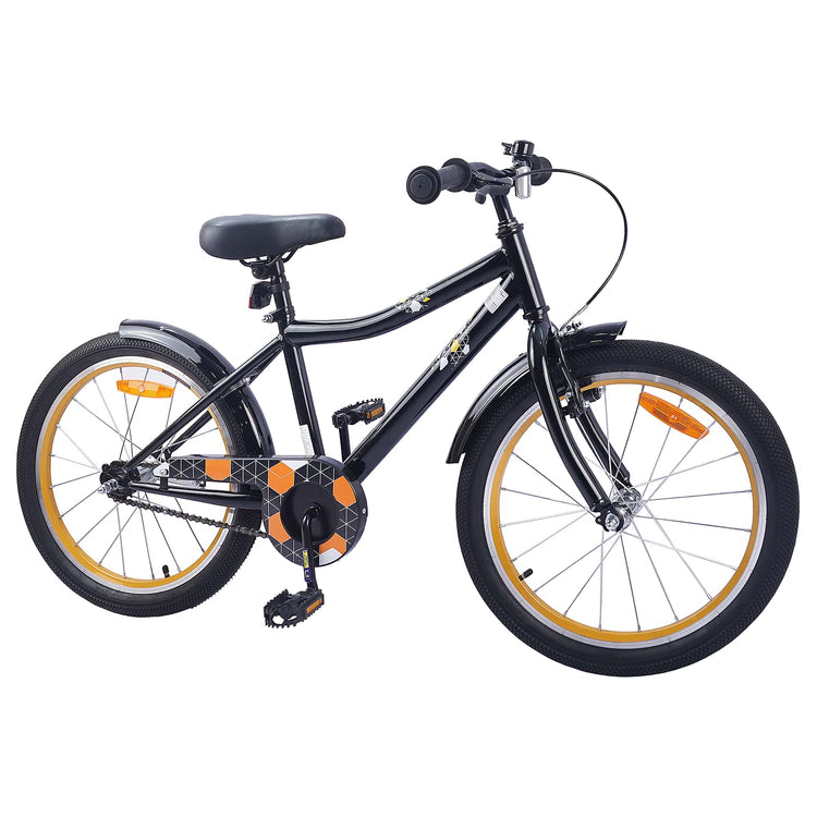 VidaXL vélo pour enfants 20 pouces pour 6-11 ans noir