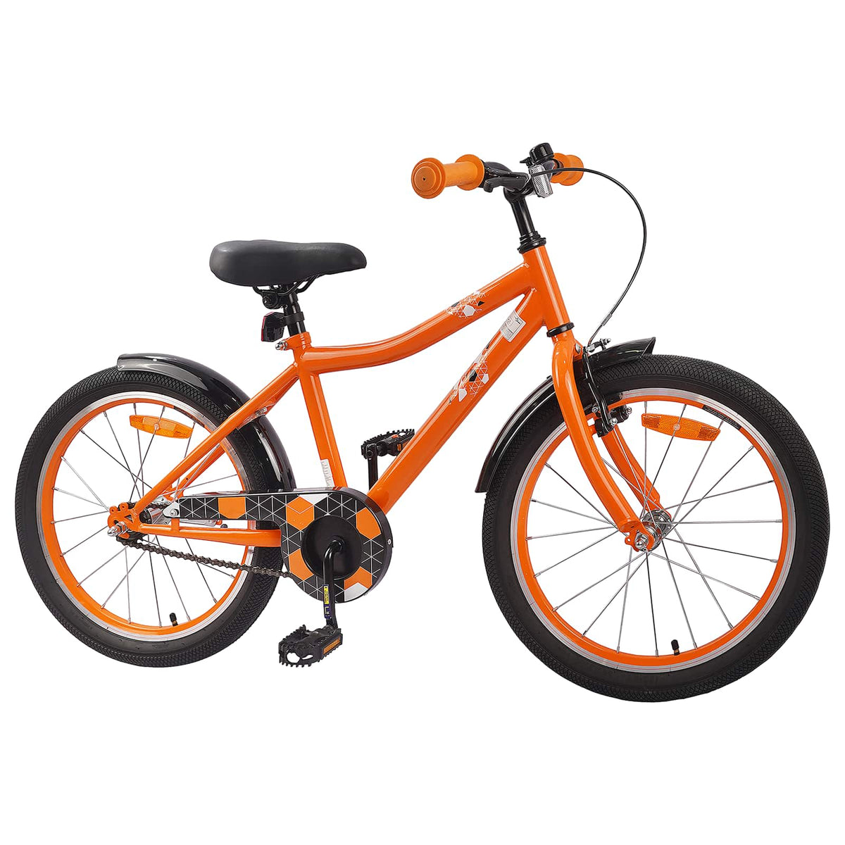VidaXL vélo pour enfants 20 pouces pour 6-11 ans, orange