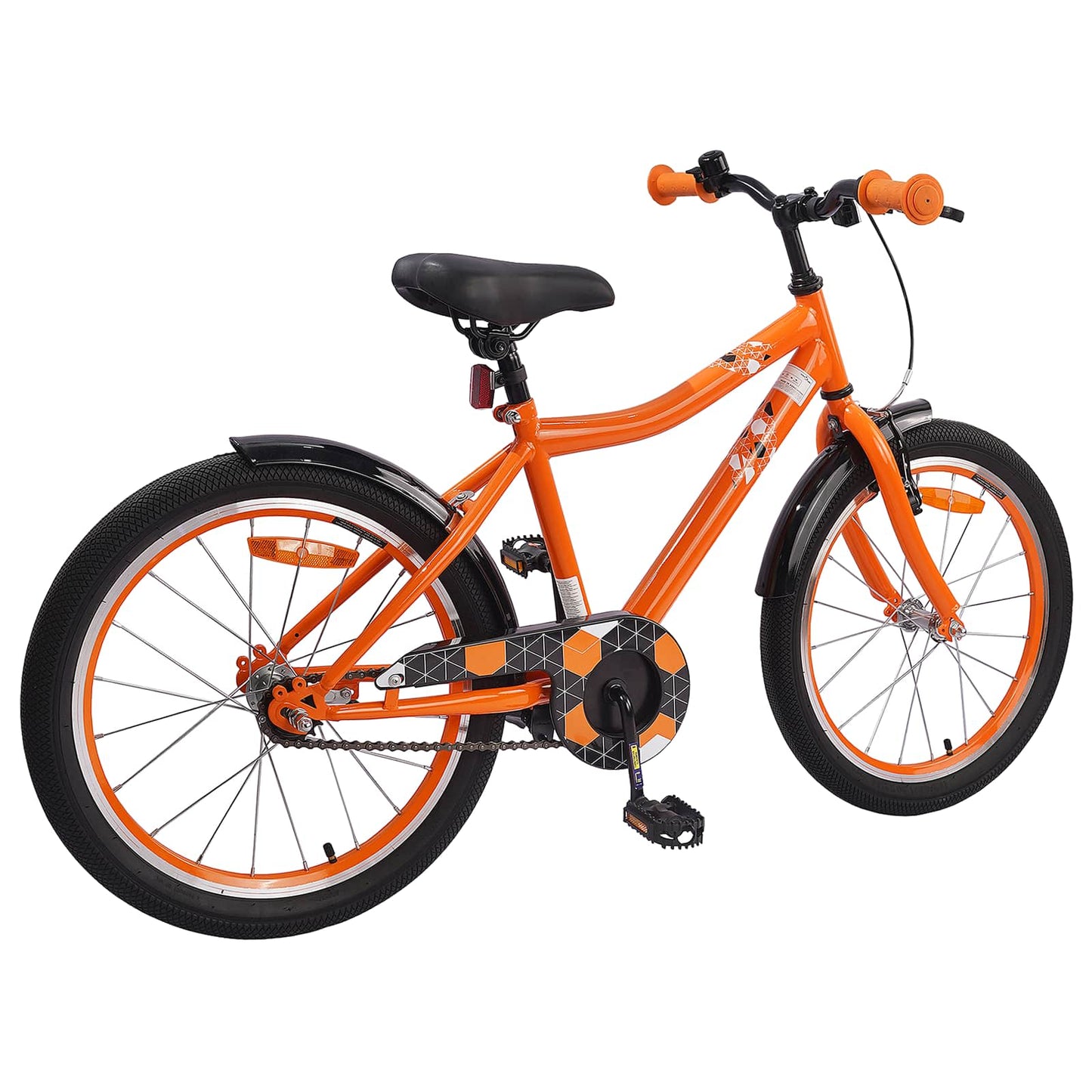 VidaXL vélo pour enfants 20 pouces pour 6-11 ans, orange