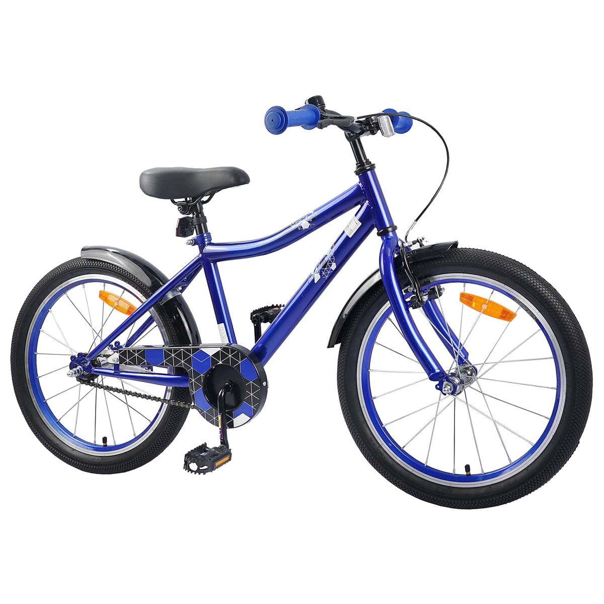 VidaXL vélo pour enfants 20 pouces pour 6-11 ans, bleu foncé