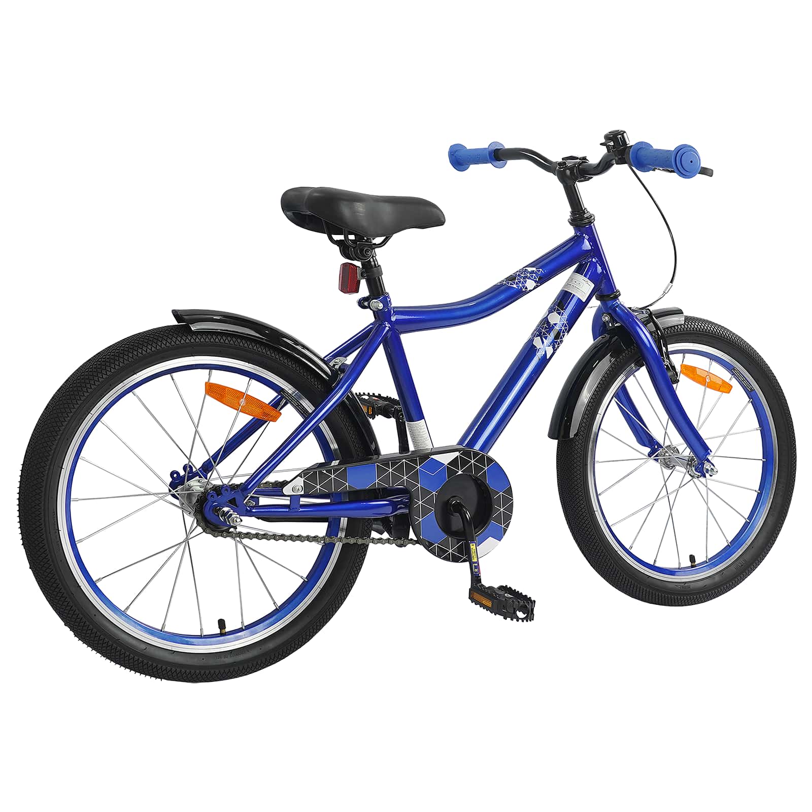 VidaXL vélo pour enfants 20 pouces pour 6-11 ans, bleu foncé