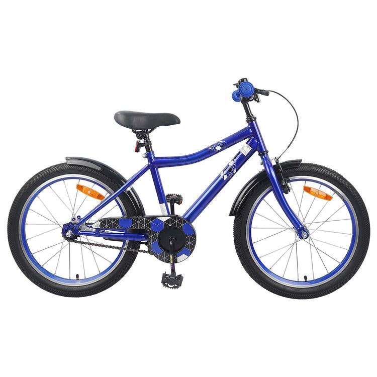 VidaXL vélo pour enfants 20 pouces pour 6-11 ans, bleu foncé