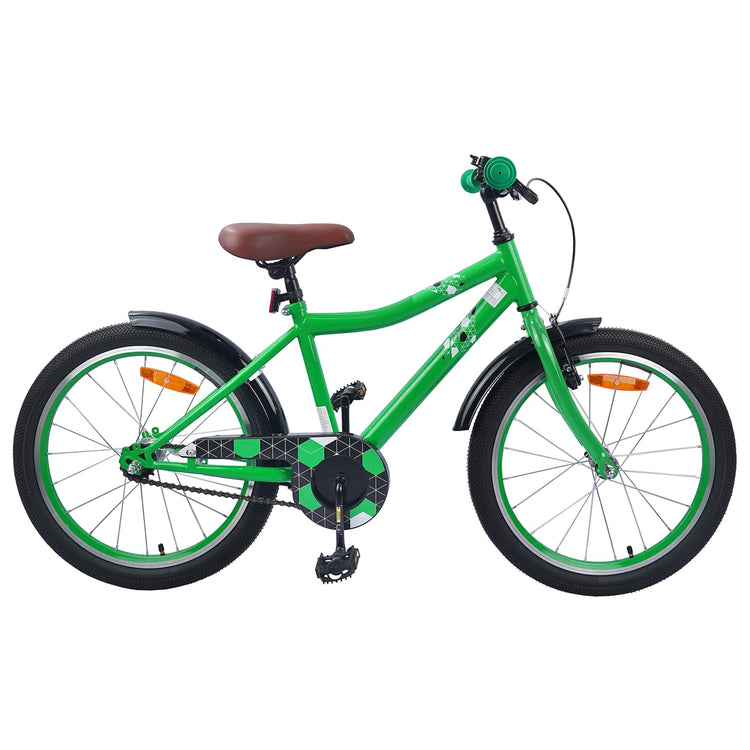 VidaXL vélo pour enfants 20 pouces pour 6-11 ans vert