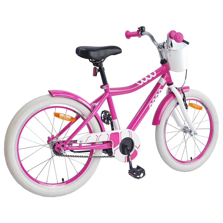 VidaXL vélo pour enfants 20 pouces pour 6-11 ans rose