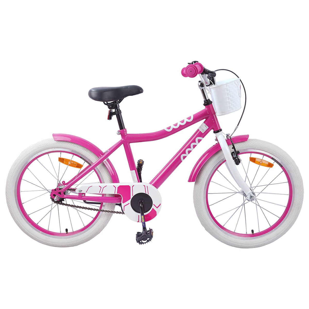 VidaXL vélo pour enfants 20 pouces pour 6-11 ans rose