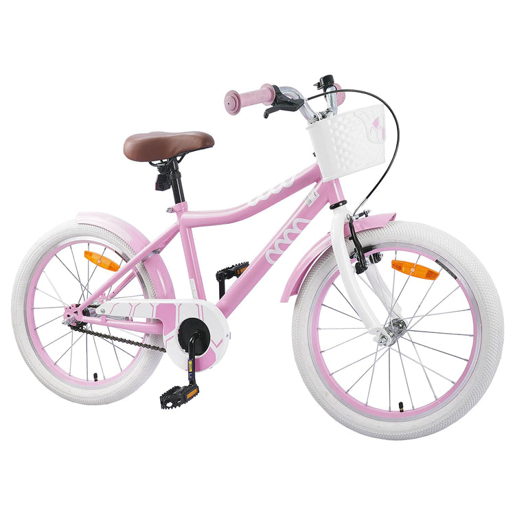 VidaXL vélo pour enfants 20 pouces pour 6-11 ans, rose clair