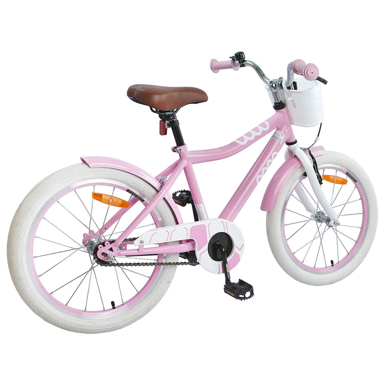 VidaXL vélo pour enfants 20 pouces pour 6-11 ans, rose clair