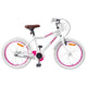 VidaXL vélo enfant 20 pouces pour 6-11 ans blanc
