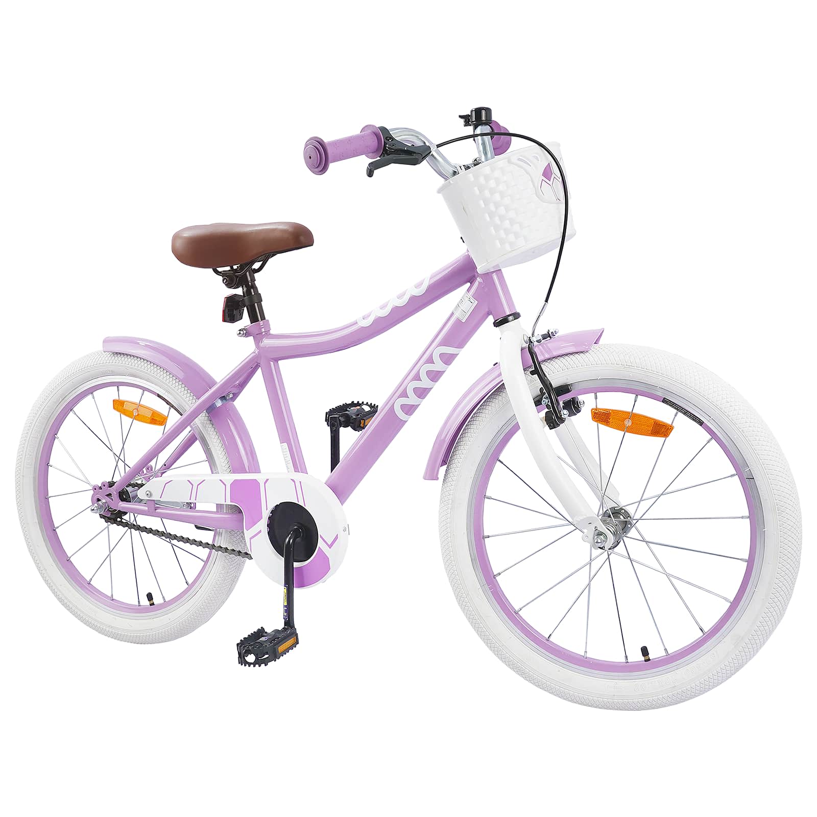 VidaXL vélo pour enfants 20 pouces pour 6-11 ans violet