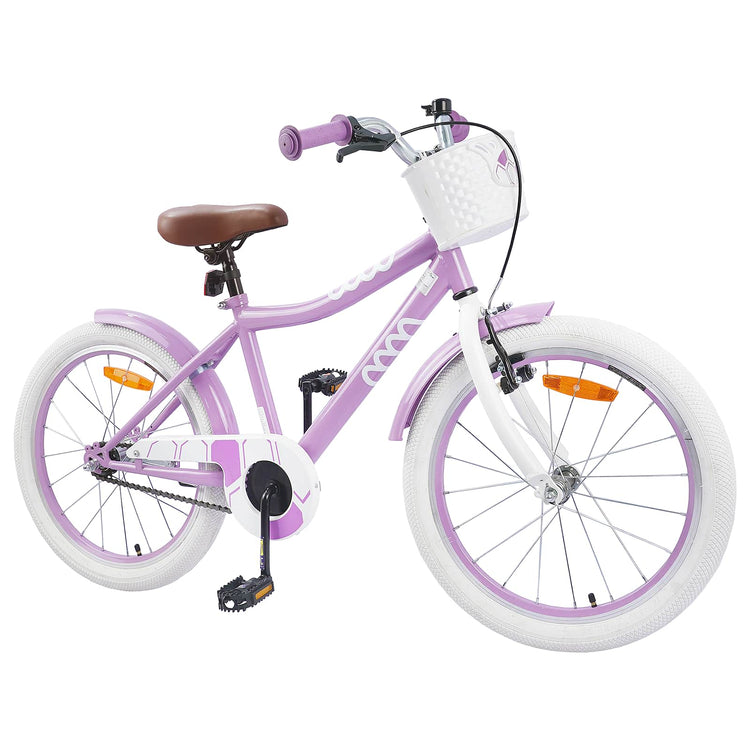 VidaXL vélo pour enfants 20 pouces pour 6-11 ans violet