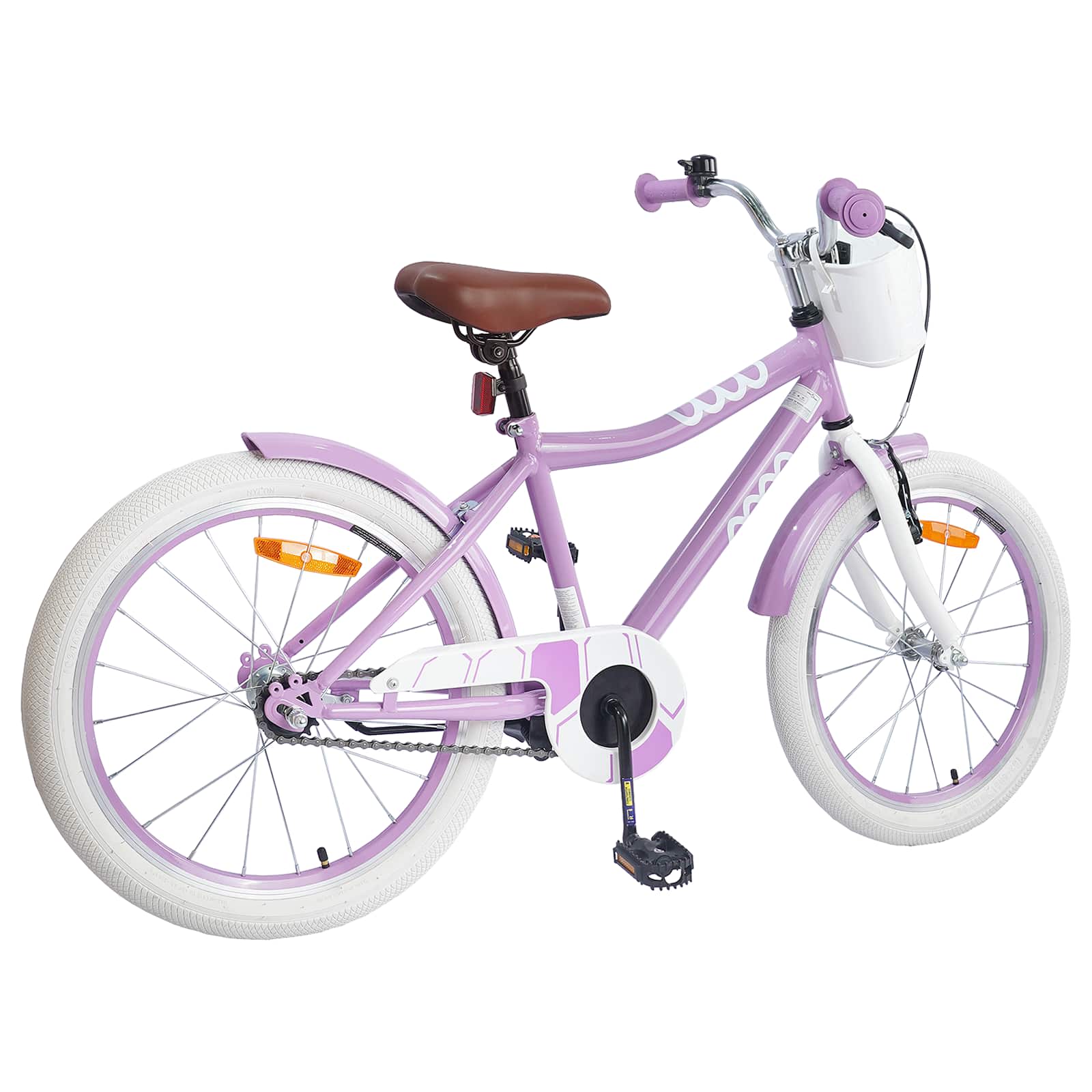 VidaXL vélo pour enfants 20 pouces pour 6-11 ans violet