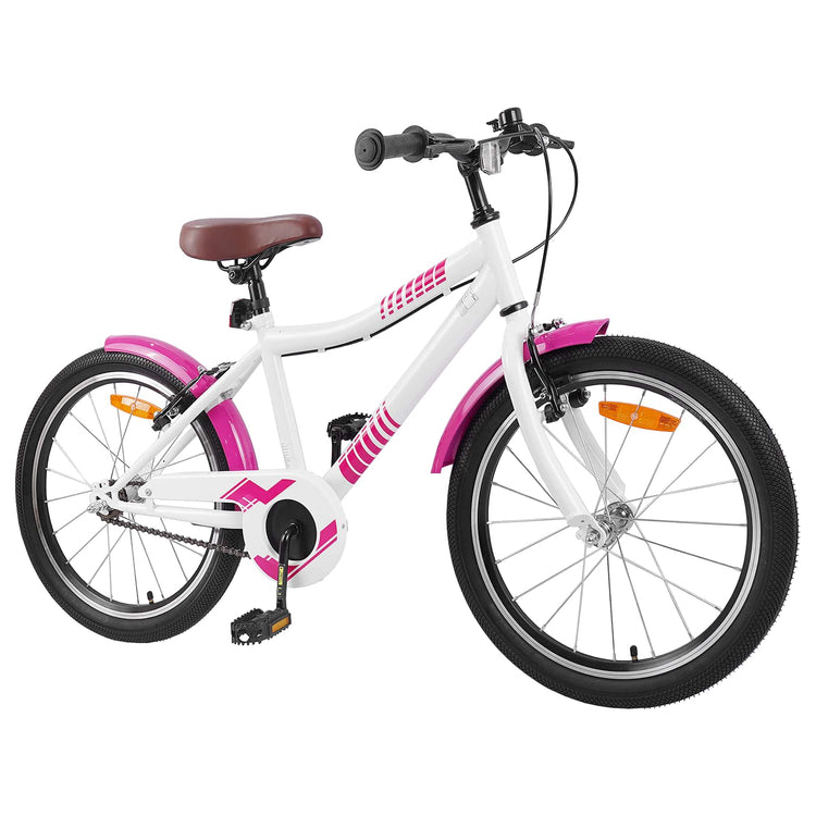 VidaXL vélo pour enfants 24 pouces pour 8-12 ans rose