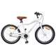 VidaXL vélo enfant 20 pouces pour 6-11 ans blanc