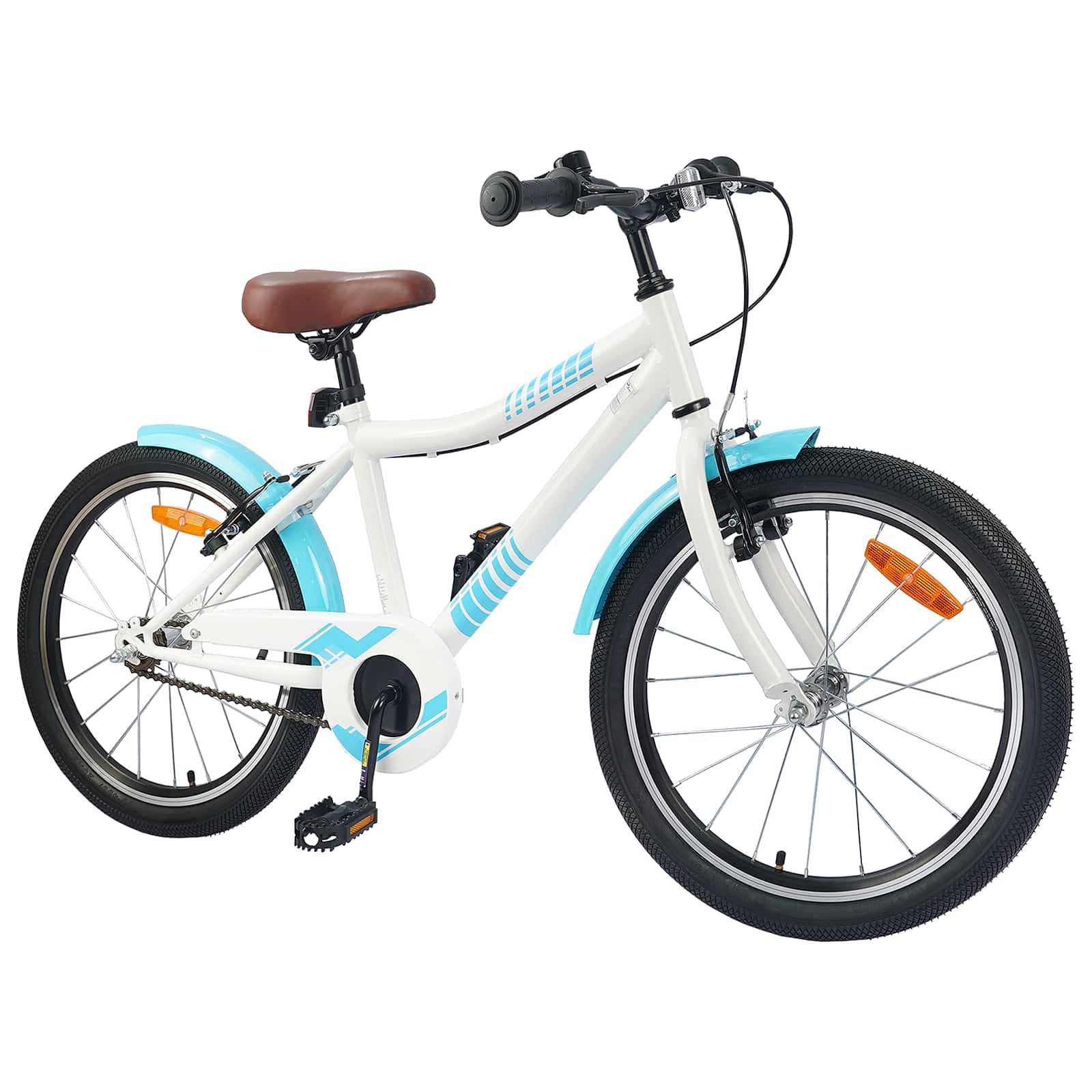 VidaXL vélo pour enfants 24 pouces pour 8-12 ans bleu clair