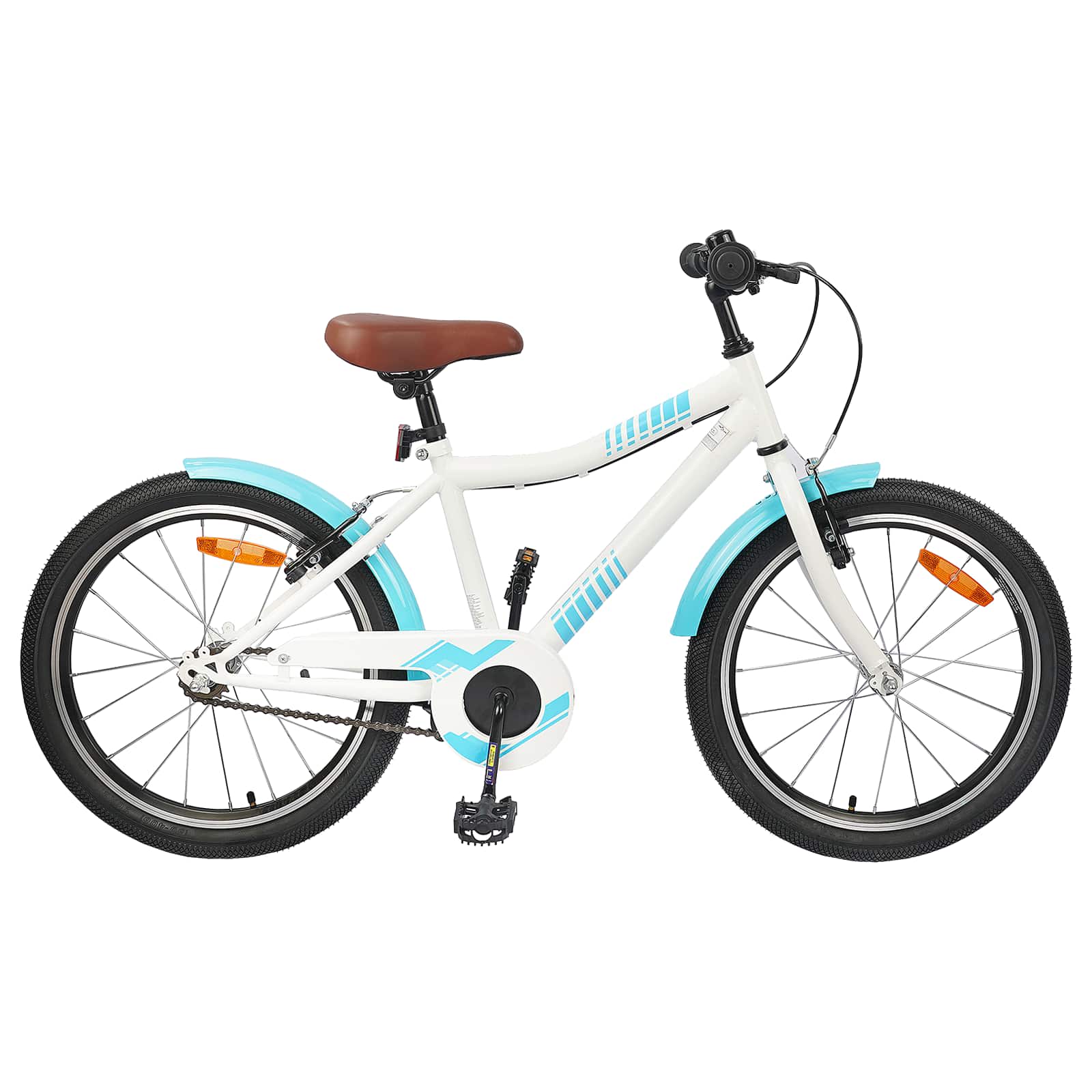 VidaXL vélo pour enfants 24 pouces pour 8-12 ans bleu clair