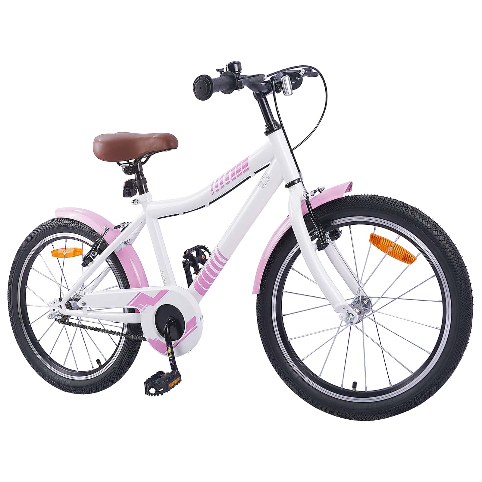 VidaXL vélo pour enfants 20 pouces pour 6-11 ans, rose clair