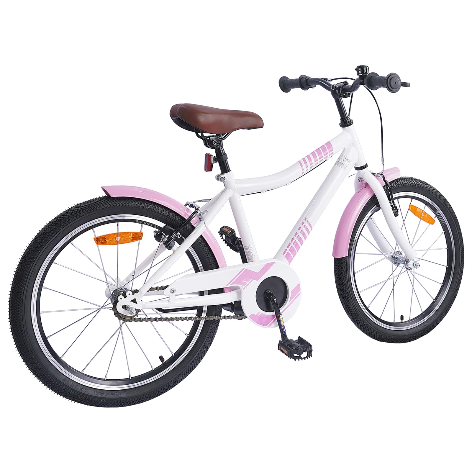 VidaXL vélo pour enfants 20 pouces pour 6-11 ans, rose clair