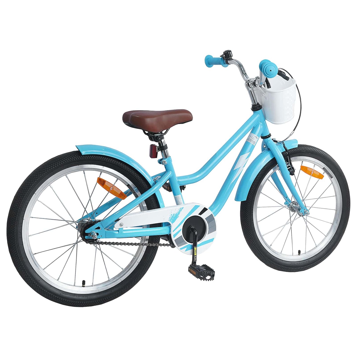 VidaXL vélo pour enfants 20 pouces pour 6-11 ans bleu clair