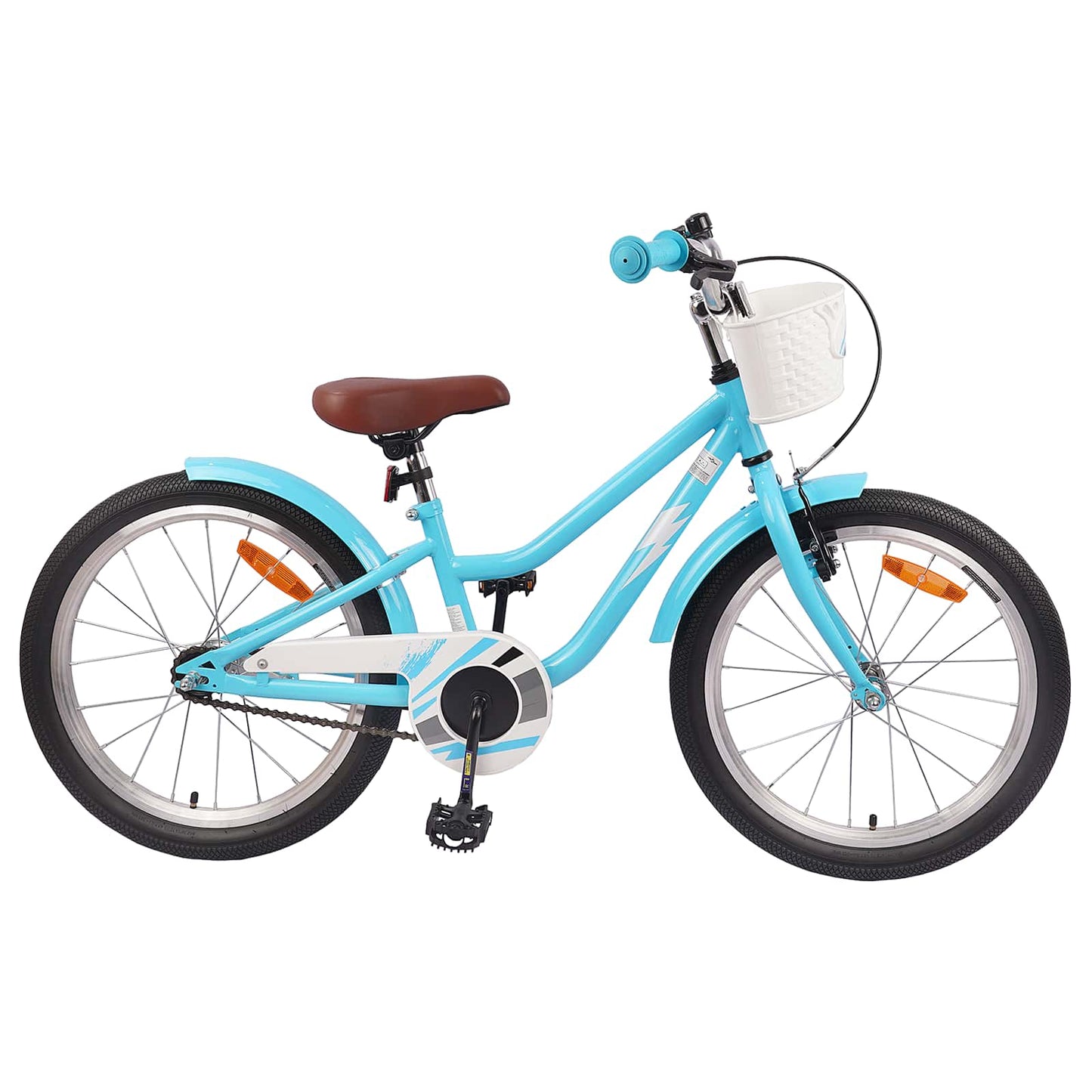 VidaXL vélo pour enfants 20 pouces pour 6-11 ans bleu clair