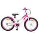 VidaXL vélo pour enfants 20 pouces pour 6-11 ans, rose foncé
