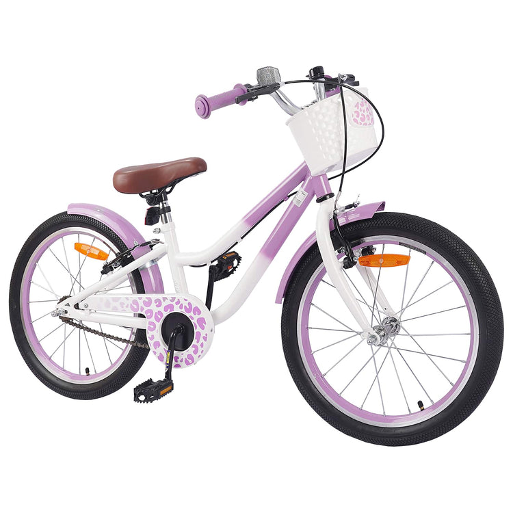 VidaXL vélo pour enfants 20 pouces pour 6-11 ans violet