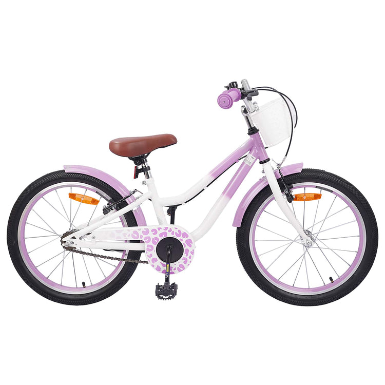 VidaXL vélo pour enfants 20 pouces pour 6-11 ans violet