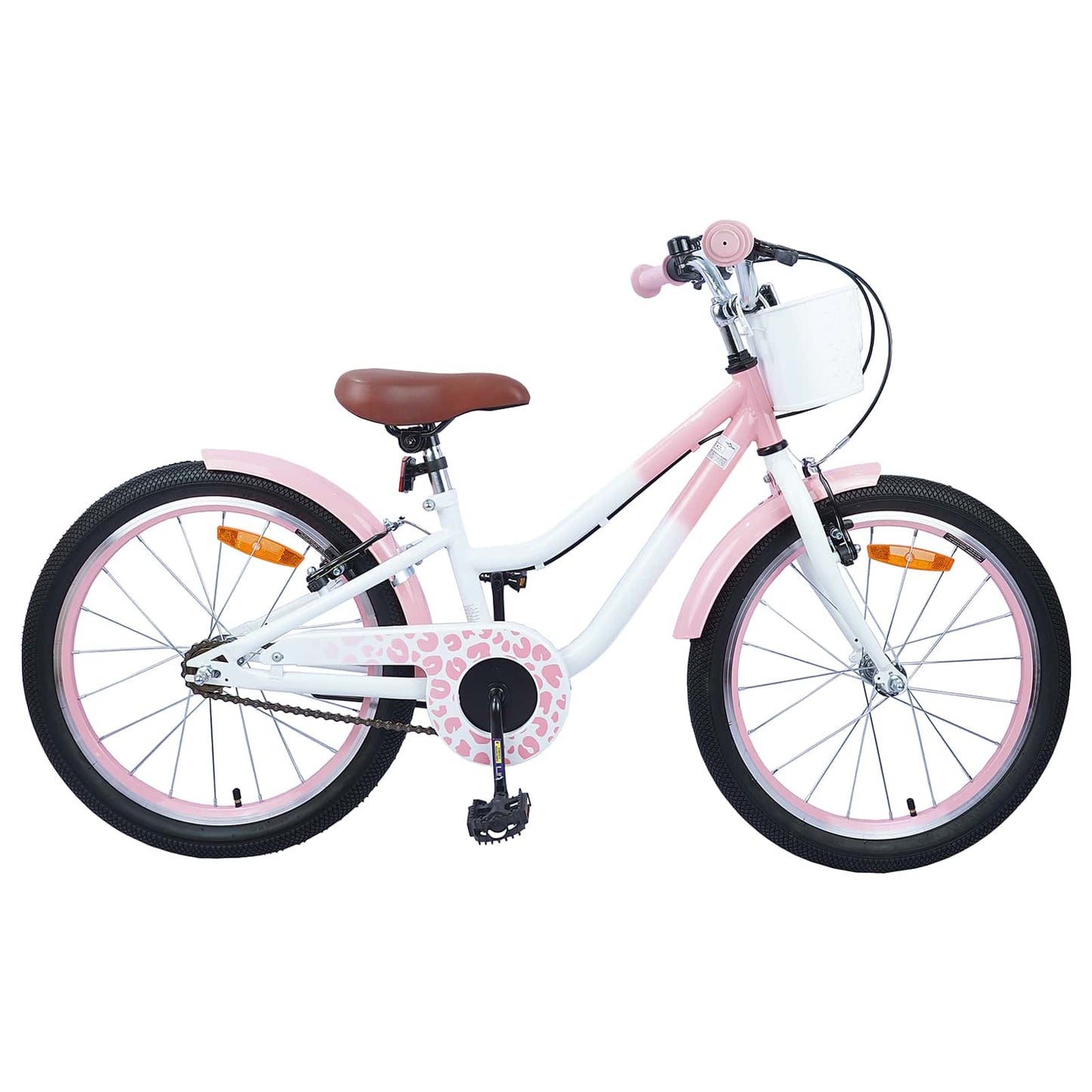 VidaXL vélo pour enfants 20 pouces pour 6-11 ans, rose clair