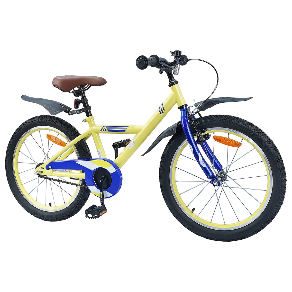 VidaXL vélo pour enfants 20 pouces pour 6-11 ans jaune