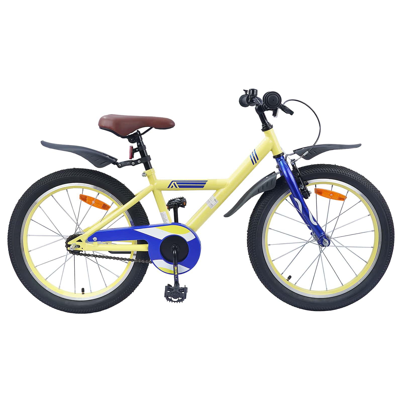 VidaXL vélo pour enfants 20 pouces pour 6-11 ans jaune