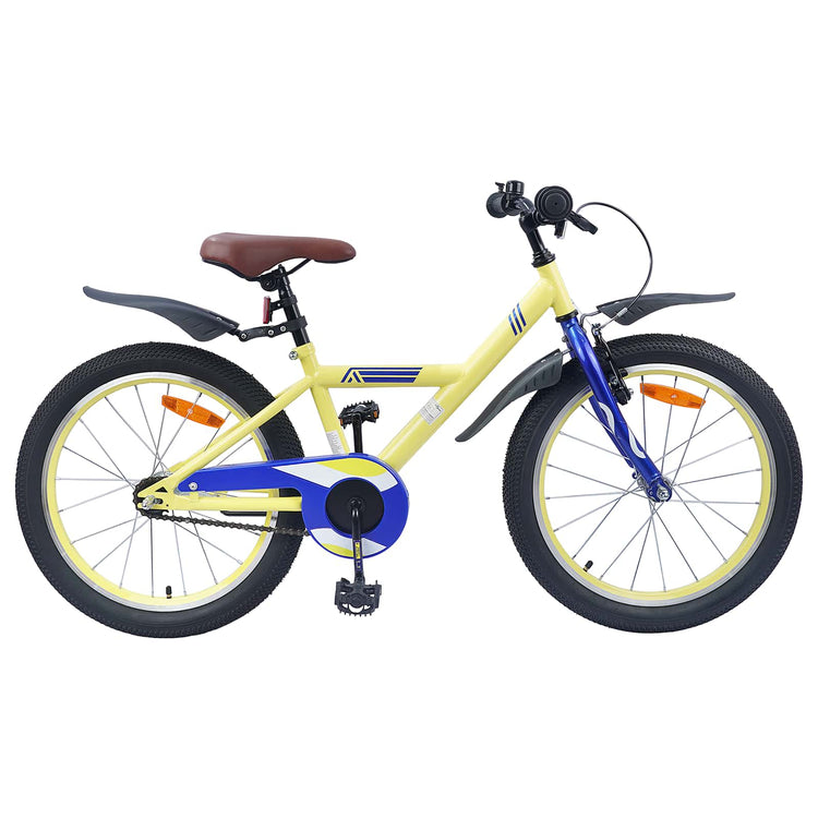 VidaXL vélo pour enfants 20 pouces pour 6-11 ans jaune