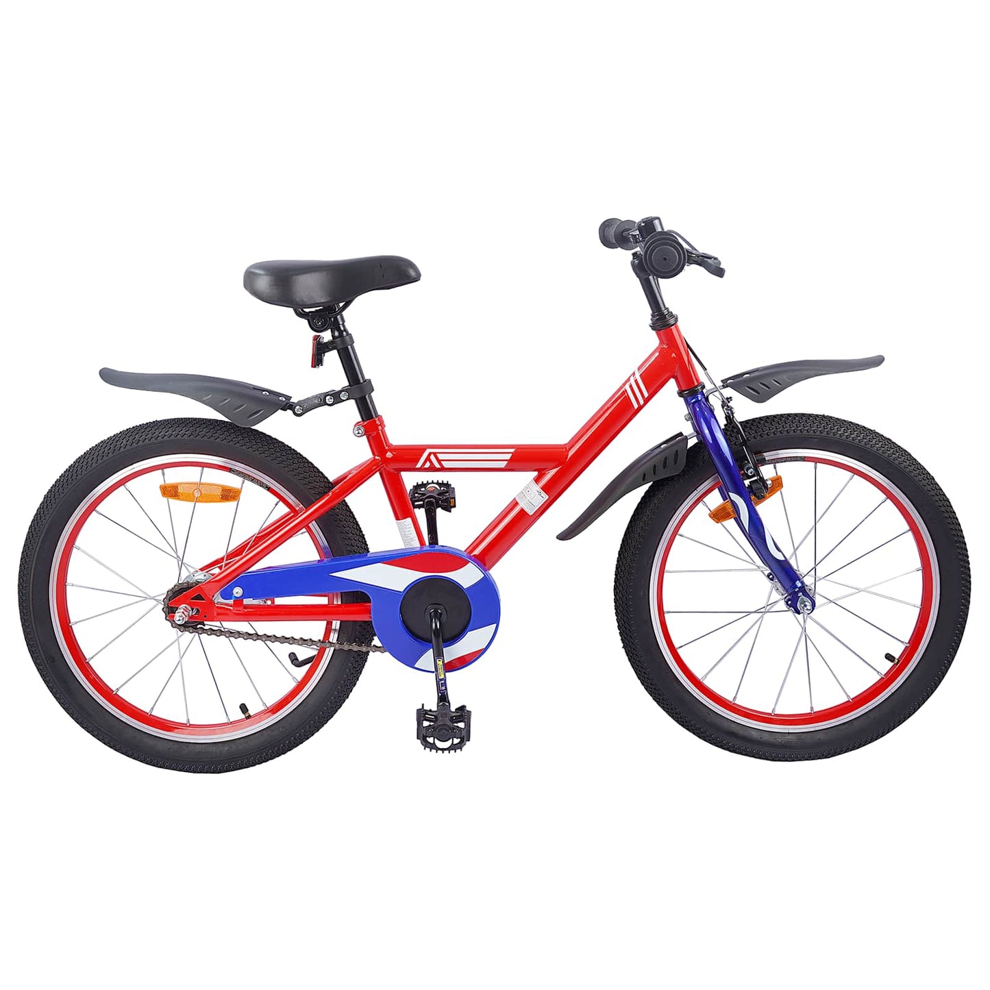 VidaXL vélo enfant 20 pouces pour 6-11 ans rouge