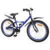 VidaXL vélo pour enfants 20 pouces pour 6-11 ans, bleu foncé