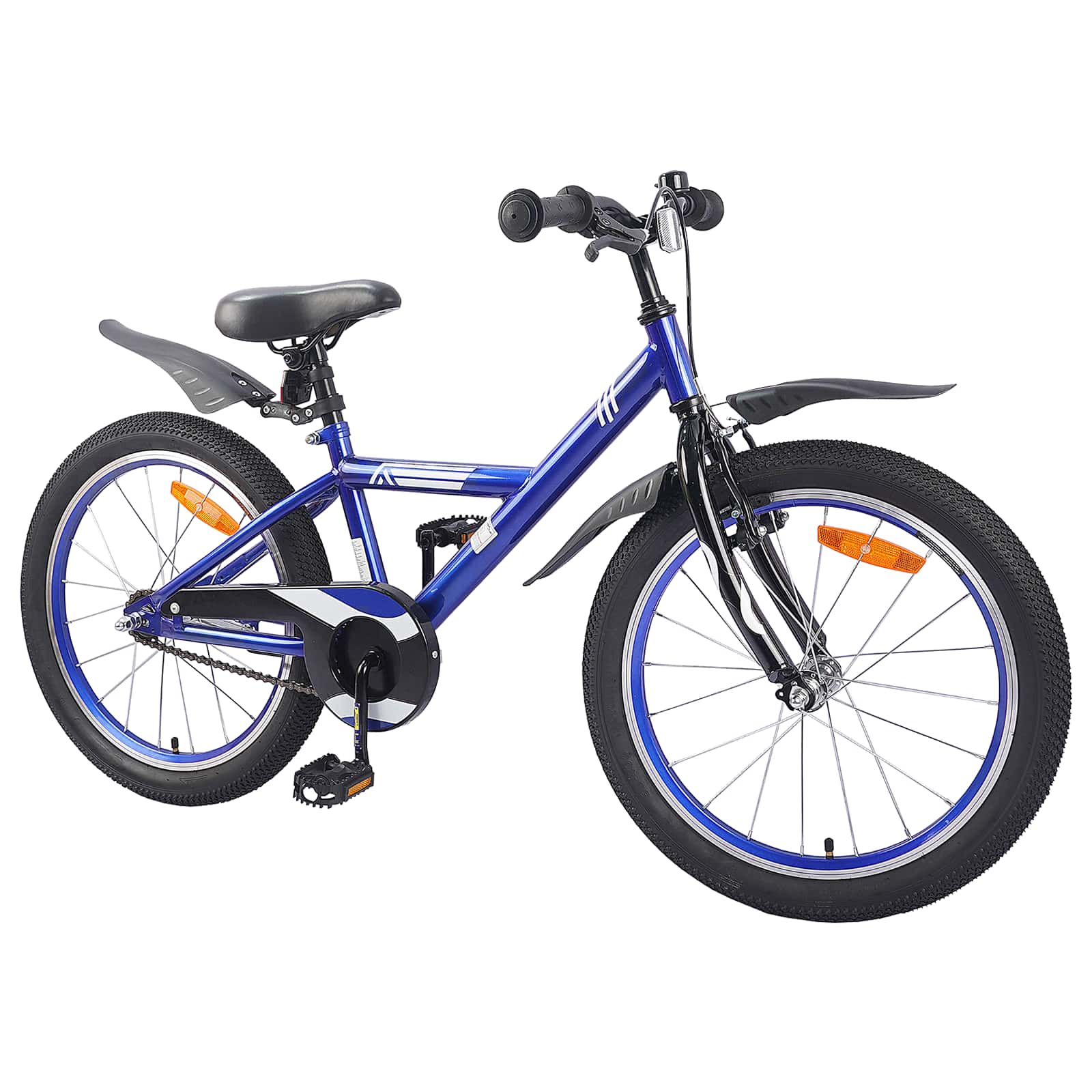 VidaXL vélo pour enfants 20 pouces pour 6-11 ans, bleu foncé