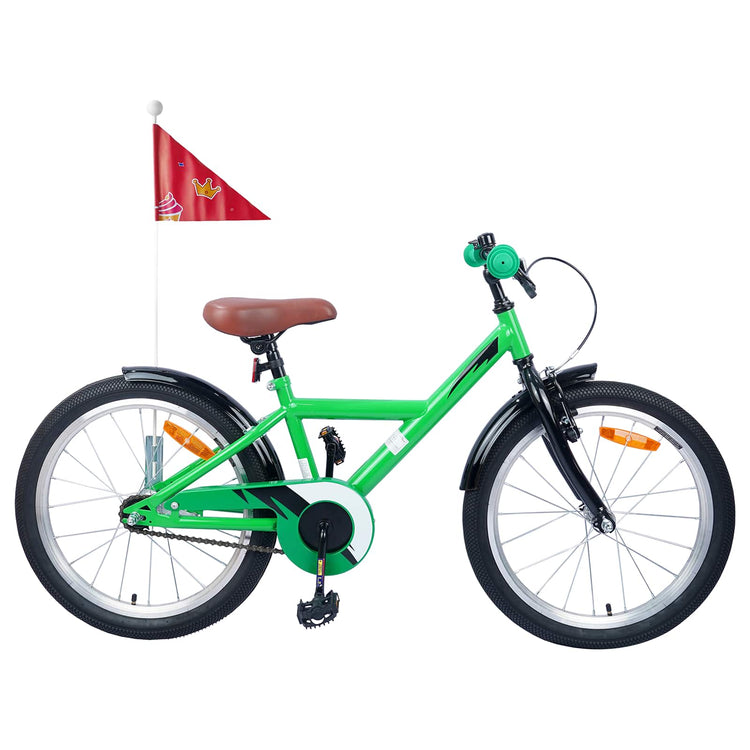 VidaXL vélo pour enfants 20 pouces pour 6-11 ans vert