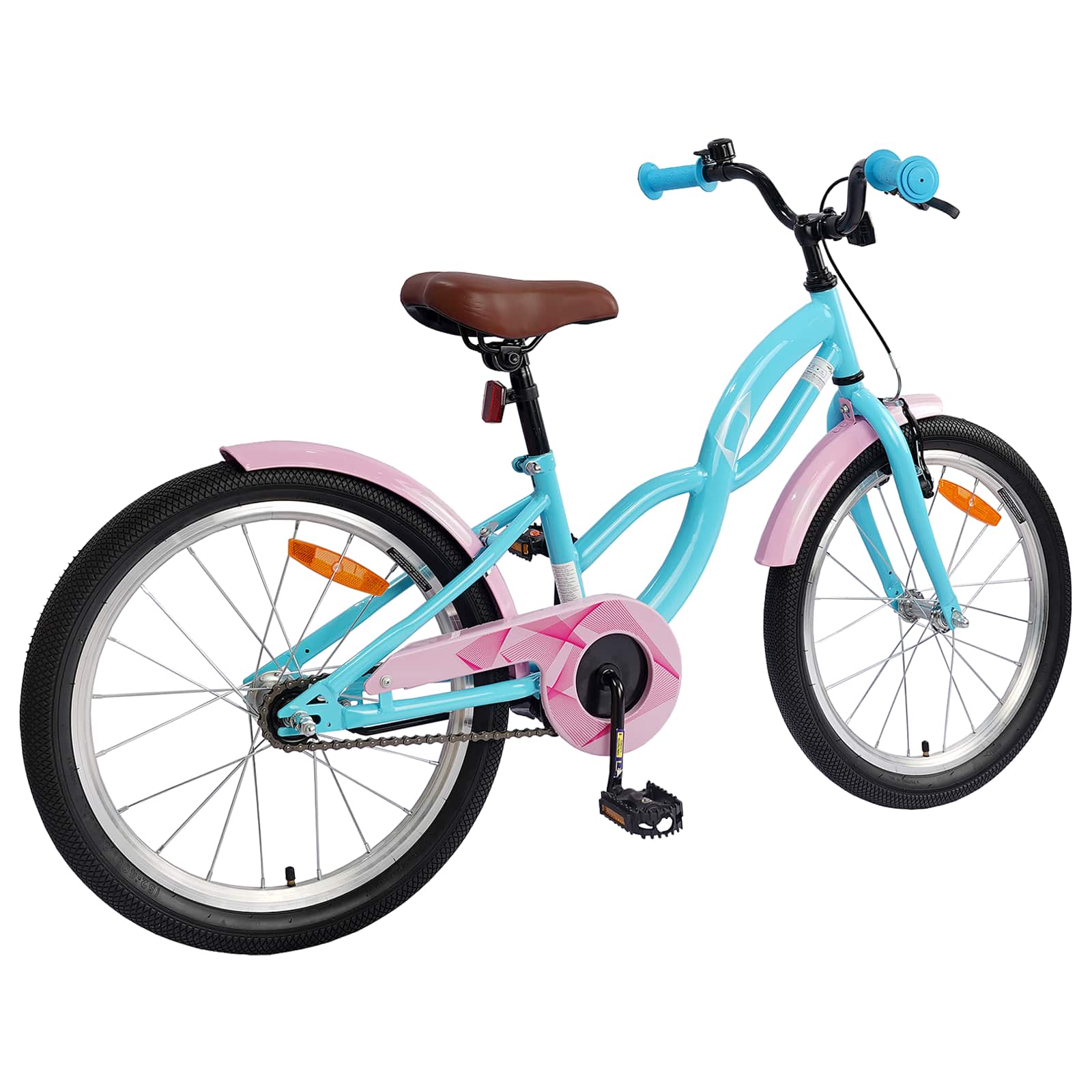 VidaXL vélo pour enfants 20 pouces pour 6-11 ans bleu clair