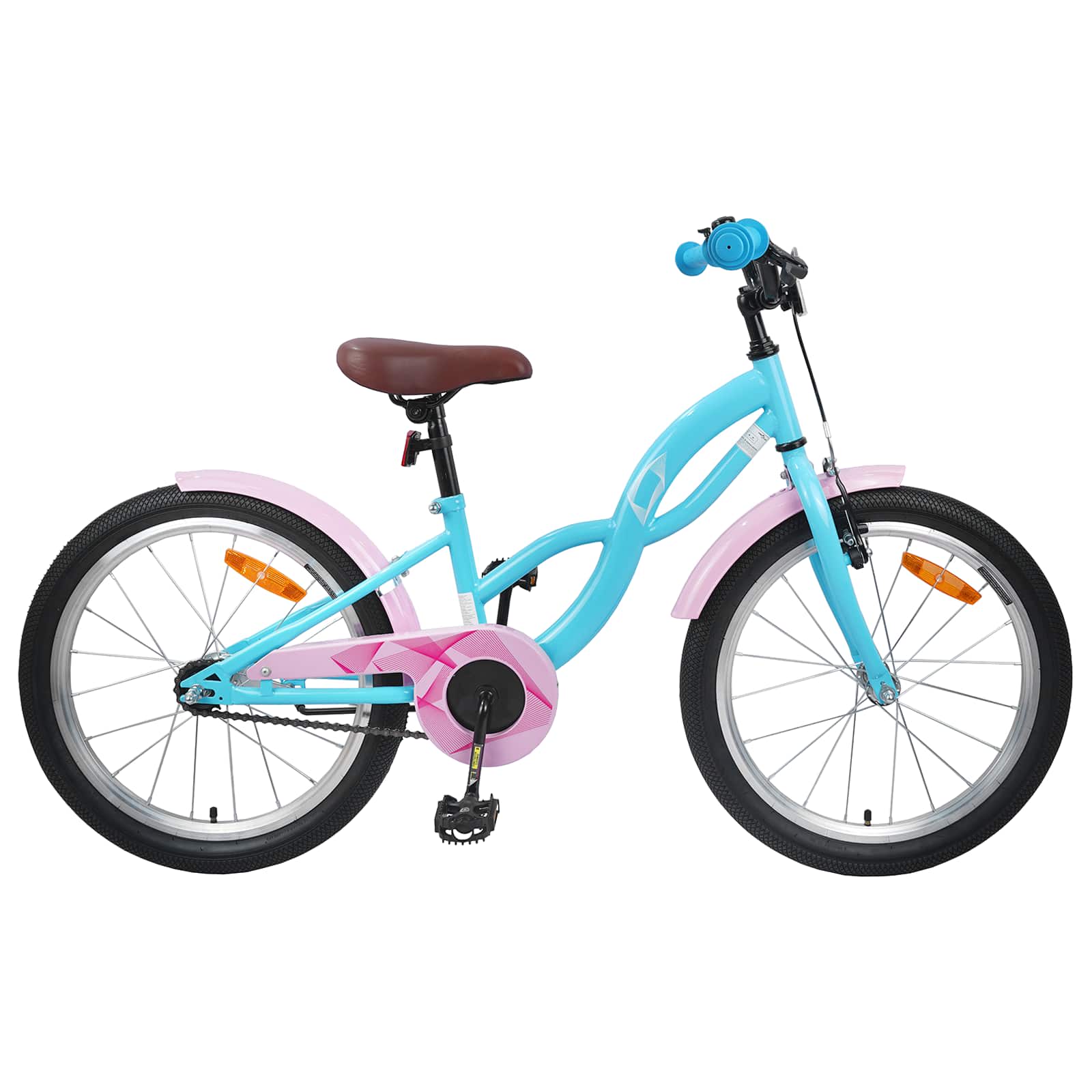 VidaXL vélo pour enfants 20 pouces pour 6-11 ans bleu clair